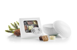 Bonbonniere m/chokolade - Hvid