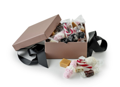 Firkantet Brun - Julemix 300 g.