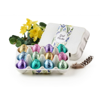 &AElig;ggebakker, 12 stk.  Indp. Luksus&aelig;g, 100 g.