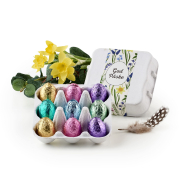 &AElig;ggebakker, 9 stk.  Indp. Luksus&aelig;g, 75 g.