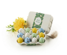 &AElig;ggebakker, 12 stk. Belgiske fugle&aelig;g, 130 g.