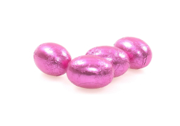 P&aring;ske Bulk, Pralin&eacute;&aelig;g, Pink, 1000g.  (5 g. stk.)