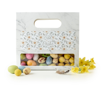 P&aring;sketaske, Marcipan&aelig;g m/sukkerskal, Gourmet&aelig;g og Lakridskugler m/ passion, 270 g.