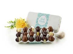 &AElig;ggebakker, 18 stk. Marcipan&aelig;g & Luksus&aelig;g, 170 g.