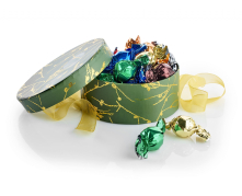Guld Lærkegren - Mixede Chokoladekugler