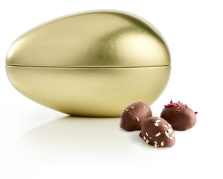 Metal&aelig;g Guld, &Oslash;kologiske Marcipan&aelig;g, 170 g.