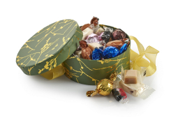 Guld Lærkegren, Stor - Julemix 600 g.