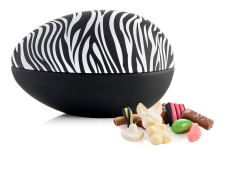 Metal&aelig;g Zebra, Familieblanding, 200 g.