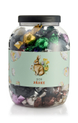 Jars, Mixede Chokoladekugler, 1100 g.
