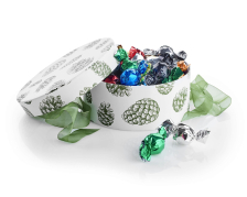 Grøn Kogle, Stor - Mixede Chokoladekugler 600 g.