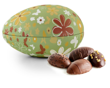 Metal&aelig;g Butterflies & Flowers, Marcipan&aelig;g (7 stk. Flowpakket), 140 g.