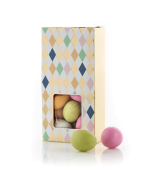 Harlekin Lukket &AElig;ske, Marcipan&aelig;g m/sukkerskal, 90 g.