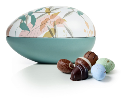 Metal&aelig;g Green Leaves, Mixede P&aring;ske&aelig;g, 250 g.