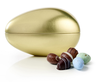 Metal&aelig;g Struds Guld, Mixede P&aring;ske&aelig;g, 900 g.