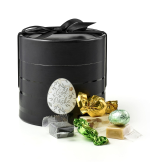 Sort t&oslash;nde  m. silke sl&oslash;jfe, For&aring;rsmix, 500 g.