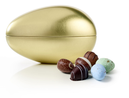 Metal&aelig;g Guld, Mixede P&aring;ske&aelig;g, 250 g.