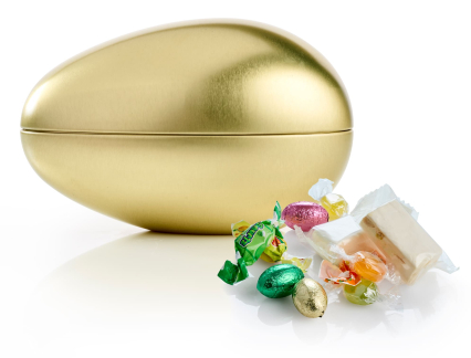 Metal&aelig;g Guld, P&aring;skeblanding, 200 g.