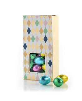 Harlekin Lukket &AElig;ske, Pralin&eacute;&aelig;g, 90 g.