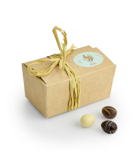 Ballotin Nature m/Bast b&aring;nd, Luksus&aelig;g 500 g.