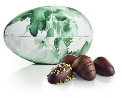 Metal&aelig;g Gr&oslash;n Blomst, Marcipan&aelig;g (7 stk. flowpack), 140 g.