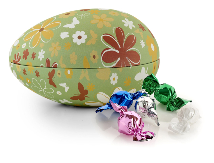 Metal&aelig;g Butterflies & Flowers, Chokoladekugler, 150 g.