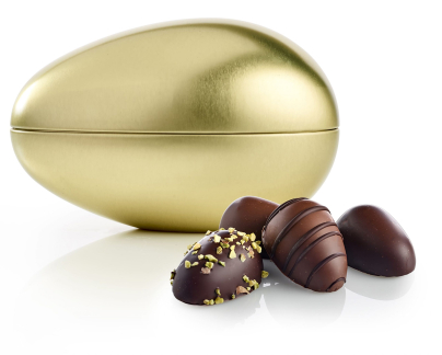 Metal&aelig;g Guld, Marcipan&aelig;g (7 stk. flowpack), 140 g.