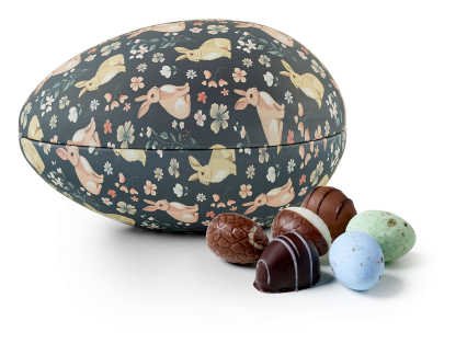 Metal&aelig;g Bunnies, Mixede P&aring;ske&aelig;g, 350 g.