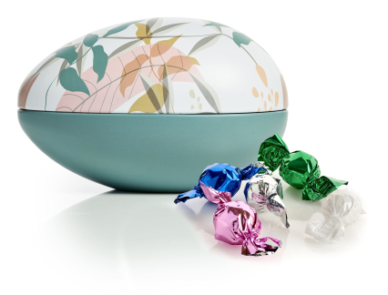 Metal&aelig;g Green Leaves, Chokoladekugler, 150 g.