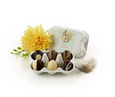 &AElig;ggebakker, 6 stk. Luksus&aelig;g, 55 g.