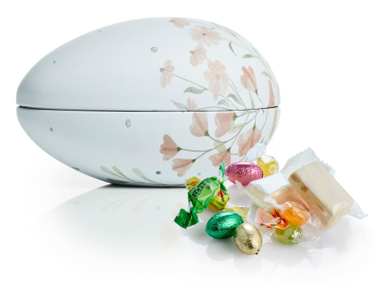 Metal&aelig;g Pink Flowers, P&aring;skeblanding, 200 g.