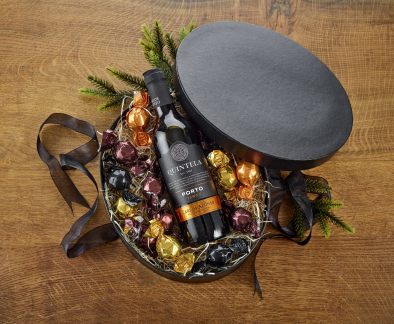 Hatteæske m/Tawny & Chokolade