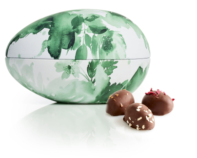 Metal&aelig;g Gr&oslash;n Blomst, &Oslash;kologiske Marcipan&aelig;g, 170 g.