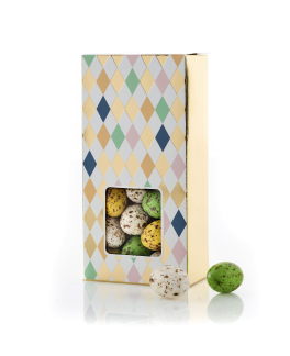 Harlekin Lukket &AElig;ske, Gourmet&aelig;g m/straciatella, 90 g.