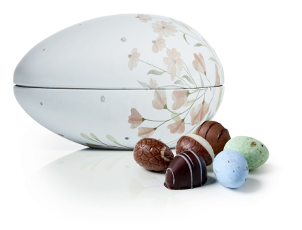 Metal&aelig;g Pink Flowers, Mixede P&aring;ske&aelig;g, 250 g.