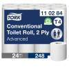 Tork 110284 Advanced T4 2lags toiletpapir 24 ruller 