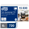 Tork 15830 Xpressnap Fit servietter N14 hvid 720stk 