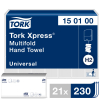 Tork 150100 Xpress h&aring;ndkl&aelig;deark 2lags H2 hvid 4830ark 