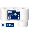 Tork 110163 Advanced T2 Mini Jumbo 1lags toiletpapir 12 ruller 