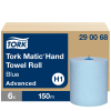 Tork 290068 Matic Advanced H1 håndklæderulle blå 6ruller 