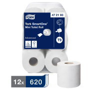 TORK T9 smartOne mini toiletpapir 2 lags 111m