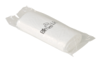 Spandepose med stjernebund, ABENA Bin-Line, 40 l, hvid, LLDPE/virgin, 60x90cm
