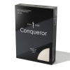 Conqueror Laid, brilliant white, 100g/m2 laid, Med vandm&aelig;rke tr&aelig;fri ECF med 15% bomuld, 145&micro;m, 210mm x 297mm, A4, Smal bane, pakke a 500 ark FSC Mix Credit