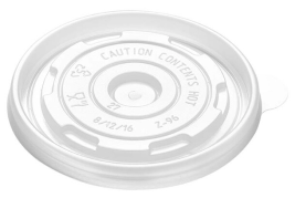 Låg PP til 8, 12 & 16 oz salatbowler 50stk/pak