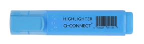 Q-connect tekstmarker blå 