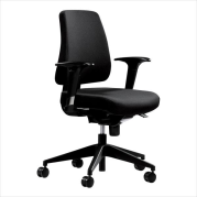 Ergo Base Kontorstol sort/sort stel max s&aelig;deh&oslash;jde 59cm