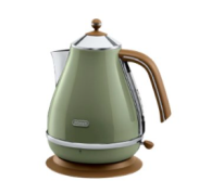 De'Longhi Icona Vintage Elkedel 1.7liter 2kW Oliven
