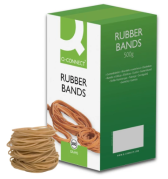Q-connect gummibånd nr. 18 500g 