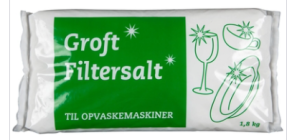 Salt til opvaskemaskine, 1,8kg, hvid 1 stk