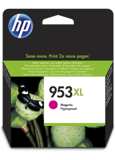 HP 953XL F6U17AE Magenta Bl&aelig;kpatron, 1.600 sider 