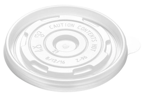 Låg PP til 8, 12 & 16 oz salatbowler 50stk/pak